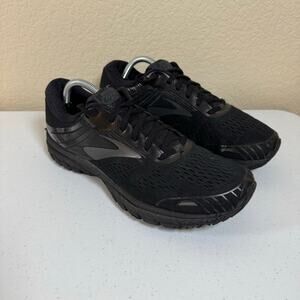 Brooks Adrenaline GTS 18 Running Shoes Mens 11.5 Black DNA Cushioned No Insoles